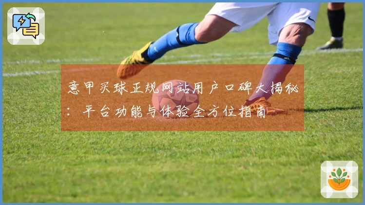 意甲买球正规网站用户口碑大揭秘：平台功能与体验全方位指南
